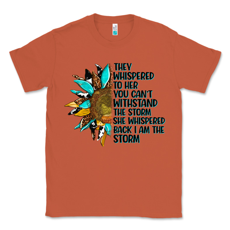 Sunflower They Whispered To Her Classic Tee by AdoDesignShop | Teevron