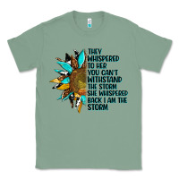Sage sunflower they whispered to her Classic Tee - AdoDesignShop