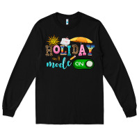 Black holiday mode on Long Sleeve Tee - AdoDesignShop