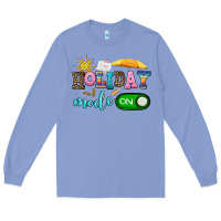 Colony Blue holiday mode on Long Sleeve Tee - AdoDesignShop