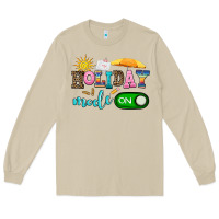 Mushroom holiday mode on Long Sleeve Tee - AdoDesignShop