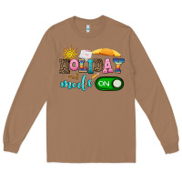 Toasted Coconut holiday mode on Long Sleeve Tee - AdoDesignShop