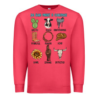 Cardinal so god made a cowboy Premium Sweatshirt - MaliasSmallBusiness