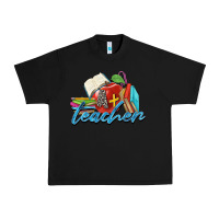 Black a  teacher Urban Heavy Tee - Zillion Design Studio