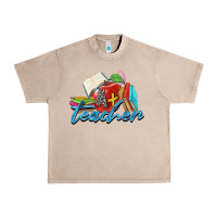 French Oak a  teacher Urban Heavy Tee - Zillion Design Studio