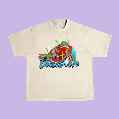 A  Teacher Urban Heavy Tee Designed By Zillion Design Studio