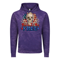 Cloud Purple born to be free skeleton Vintage Hoodie - Zillion Design Studio