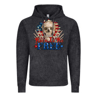 Vintage Black born to be free skeleton Vintage Hoodie - Zillion Design Studio