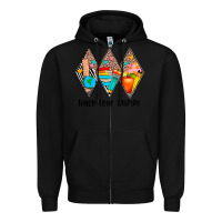 Black teach love inspire Zipper Hoodie - JahusDesignShop