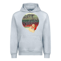 Heather Grey retro merry christmas Urban Hoodie - Bettercallsaul