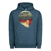 Pigment Midnight Navy retro merry christmas Urban Hoodie - Bettercallsaul