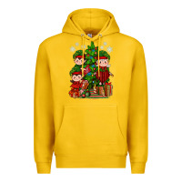 Lemon Mimi Elf, Mama Elf, Child Elf Christmas Premium Hoodie - BundleAndBundleShop