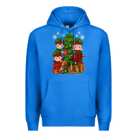 True Royal Mimi Elf, Mama Elf, Child Elf Christmas Premium Hoodie - BundleAndBundleShop