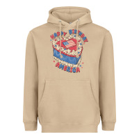 Mushroom happy birthday america Heavyweight Hoodie - MaliasSmallBusiness