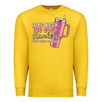 Lemon long neck ice cold stanley never broke my heart Premium Sweatshirt - MaliasSmallBusiness