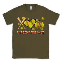 Army Green rub some dirt on it softball Classic Tee - JahusDesignShop