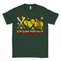 Sports Green rub some dirt on it softball Classic Tee - JahusDesignShop