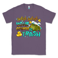 Lavender splish splash your opinion is trash Classic Tee - AdoDesignShop