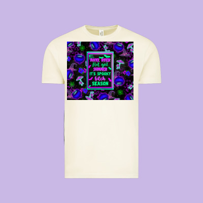 Move Over Hot Girl Summer It's Spooky Bitch Season Vintage Tee Designed By Texasbilliewilder