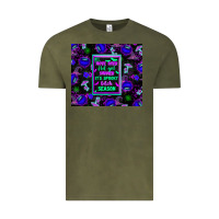 Vintage Olive Move Over Hot Girl Summer It's Spooky Bitch Season Vintage Tee - texasbilliewilder