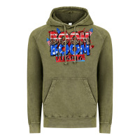 Vintage Olive boom boom mama Vintage Hoodie - Zillion Design Studio