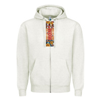 Oatmeal Heather usa flag and mom penwraps 1 Zipper Hoodie - Artiststas