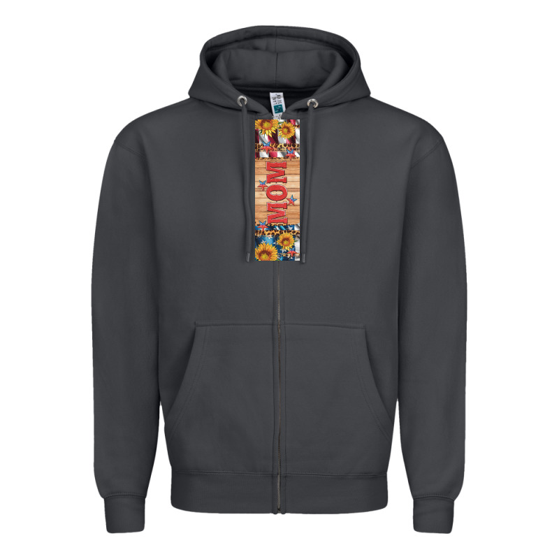Usa Flag And Mom Penwraps 1 Zipper Hoodie by Artiststas | Teevron
