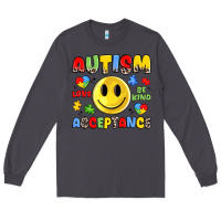 Smoke autism acceptance Long Sleeve Tee - JahusDesignShop