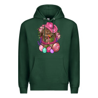 Sports Green Cowboy Rabbit Easter Premium Hoodie - BundleAndBundleShop