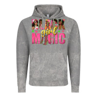 Black Girl Magic With Afro Black Women Vintage Hoodie | Teevron