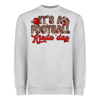 It S A Football Kinda Day Heavyweight Sweatshirt | Teevron