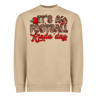 Mushroom it s a football kinda day Heavyweight Sweatshirt - Zillion Design Studio