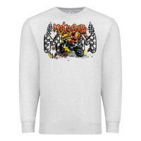 Oatmeal Heather motocross mom Premium Sweatshirt - MaliasSmallBusiness