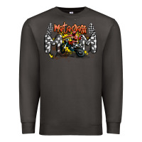 Smoke motocross mom Premium Sweatshirt - MaliasSmallBusiness