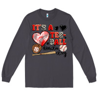 Smoke it's a tee ball kinda day Long Sleeve Tee - JahusDesignShop
