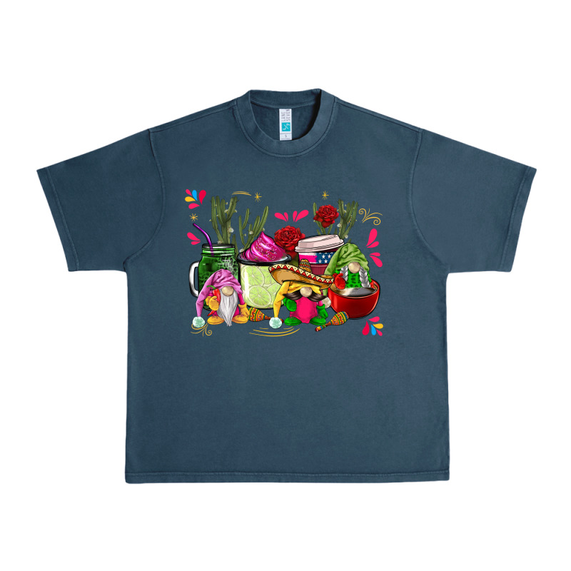 Mexican Gnomes With Coffee Cups Urban Heavy Tee by CTS Tumbler Store | Teevron