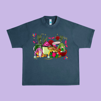 Mexican Gnomes With Coffee Cups Urban Heavy Tee Designed By Cts Tumbler Store