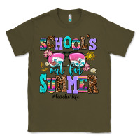 Army Green school's out for summer teacherlife Classic Tee - AdoDesignShop