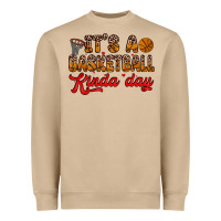 Mushroom it s a basketball kinda day Heavyweight Sweatshirt - Zillion Design Studio