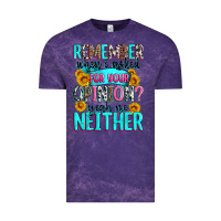 Cloud Purple remember when i asked for your opinion Vintage Tee - Zillion Design Studio