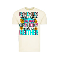 Vintage Arctic remember when i asked for your opinion Vintage Tee - Zillion Design Studio