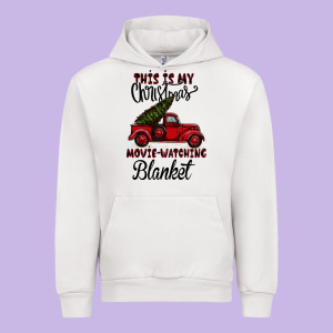 This Is My Christmas Movie Watching Blanket Urban Hoodie Designed By Bettercallsaul