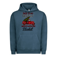 Pigment Midnight Navy This is My Christmas Movie Watching Blanket Urban Hoodie - Bettercallsaul