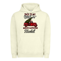 Pigment Pistachio This is My Christmas Movie Watching Blanket Urban Hoodie - Bettercallsaul