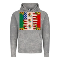 Cloud Rock American flag mexico flag sunflower cactus Vintage Hoodie - JahusDesignShop