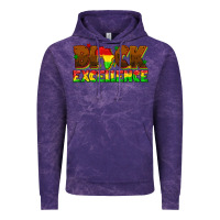 Cloud Purple black excellence juneteenth Vintage Hoodie - texasbilliewilder