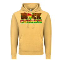 Vintage Mustard black excellence juneteenth Vintage Hoodie - texasbilliewilder