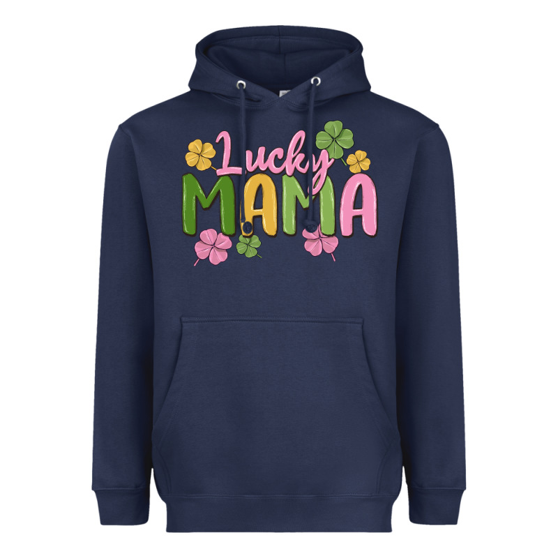 Lucky Mama Heavyweight Hoodie by MaliasSmallBusiness | Teevron