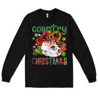 Black Country Christmas Long Sleeve Tee - BundleAndBundleShop