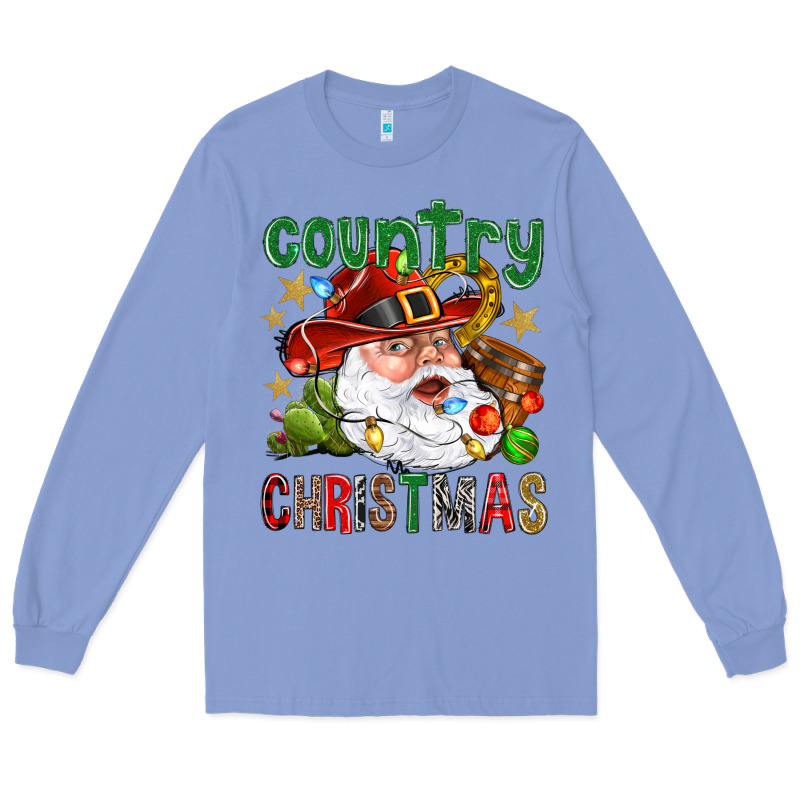 Country Christmas Long Sleeve Tee by BundleAndBundleShop | Teevron